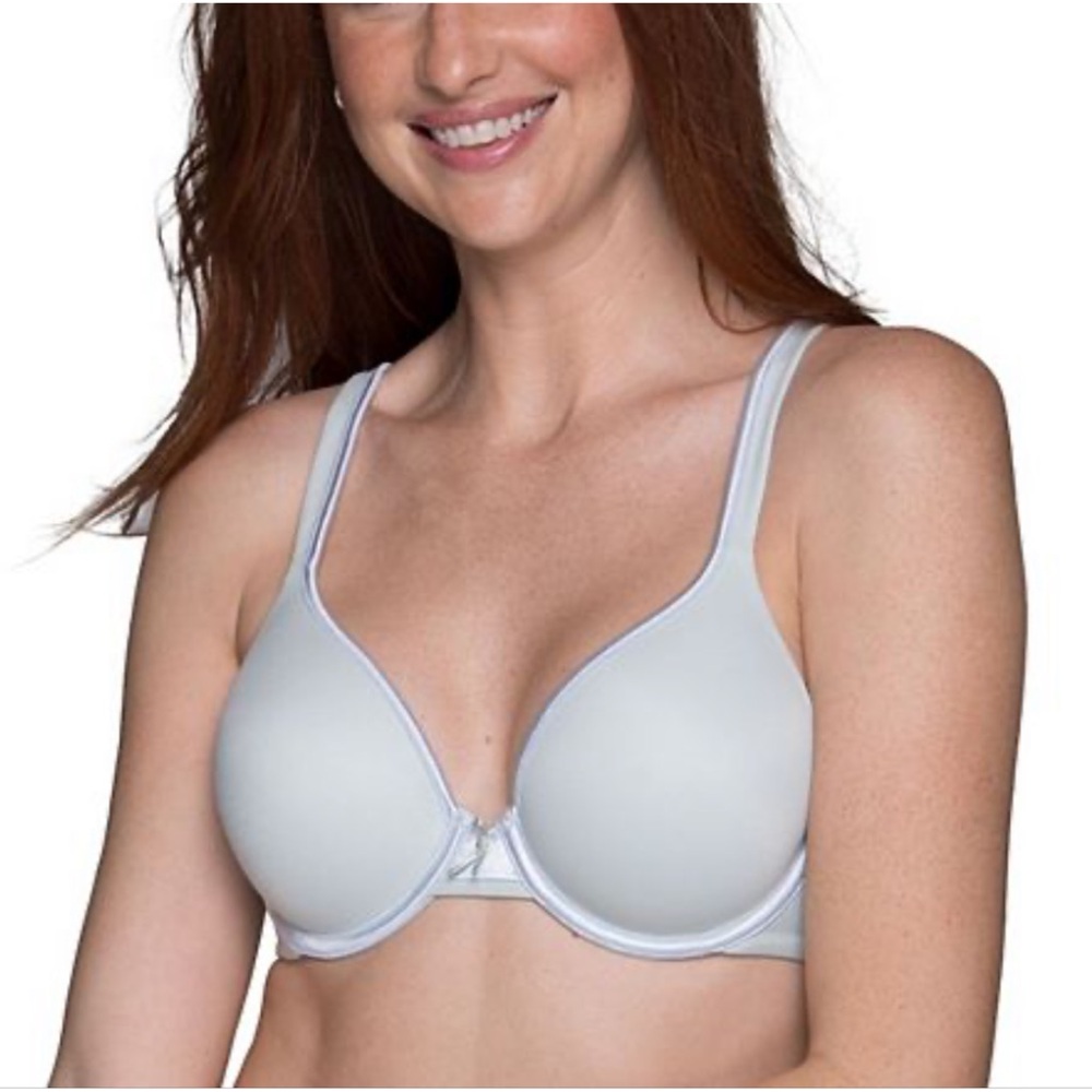 Vanity Fair 75335 Body Caress Full Coverage Bra T-Shirt Softest Jade